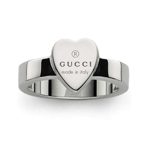 black heart gucci ring|Gucci heart ring review.